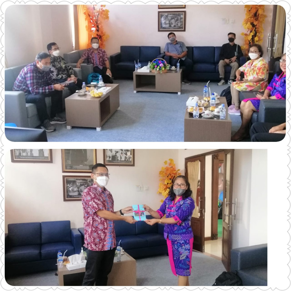 Kunjungan Bapenas RI ke Perpustakaan Kabupaten Badung “Sastramangutama”